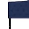 Flash Furniture King, Cambridge Headboard, Navy Fabric HG-HB1708-K-N-GG - alternate 7